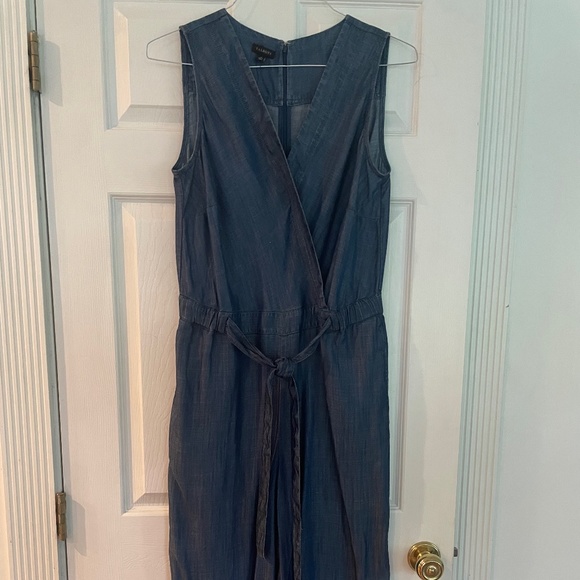 Talbots chambray denim jumpsuit - Picture 1 of 6